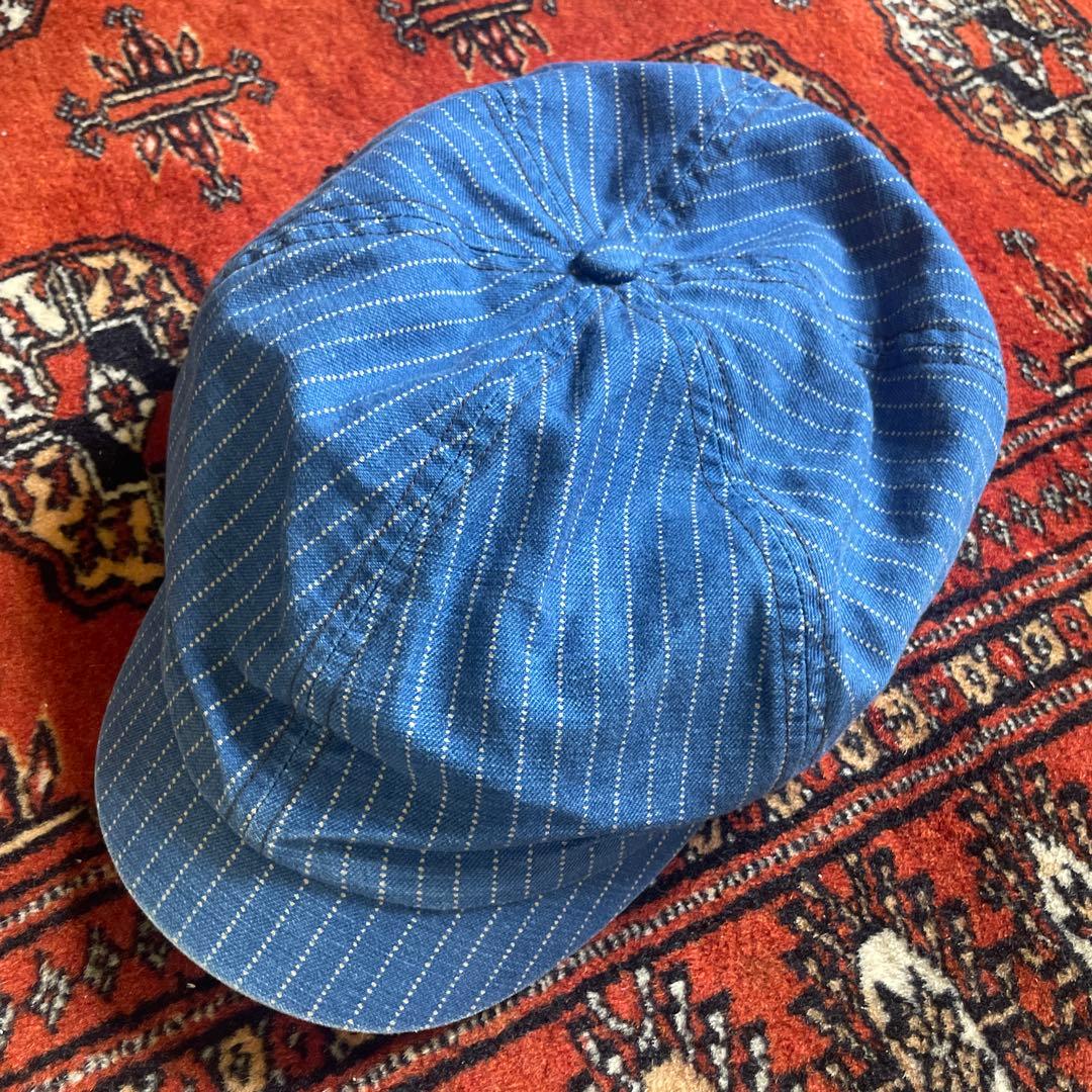 RRL Ralph Lauren キャスケット Lサイズ 青