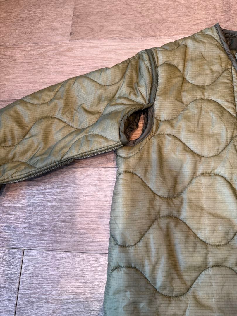 【新品】M-65 xsライナー　フィッシュテール / デッド/ 80s