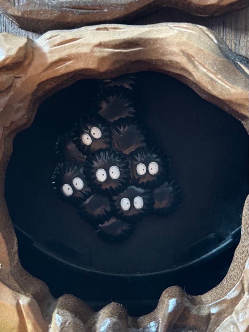 定価55,000円 トトロと猫バスのデザイン壁掛け時計 ジブリ ジャンク品