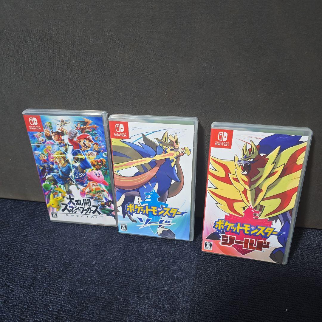 ３点セットポケットモンスターソード/シールド/大乱闘