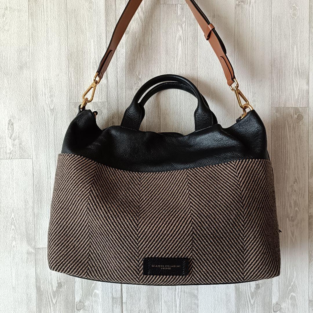 GIANNICHIARINI ジャンニキャリーニ トートバッグ ショルダーバッグ