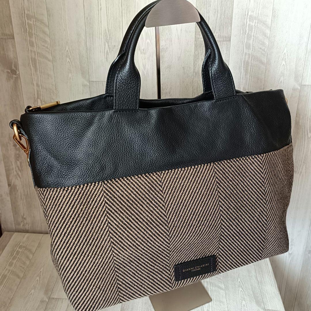 GIANNICHIARINI ジャンニキャリーニ トートバッグ ショルダーバッグ