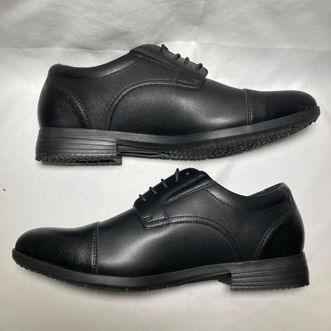 未使用級 ミズノ エクスライト ストレートチップ革靴 26.5cm