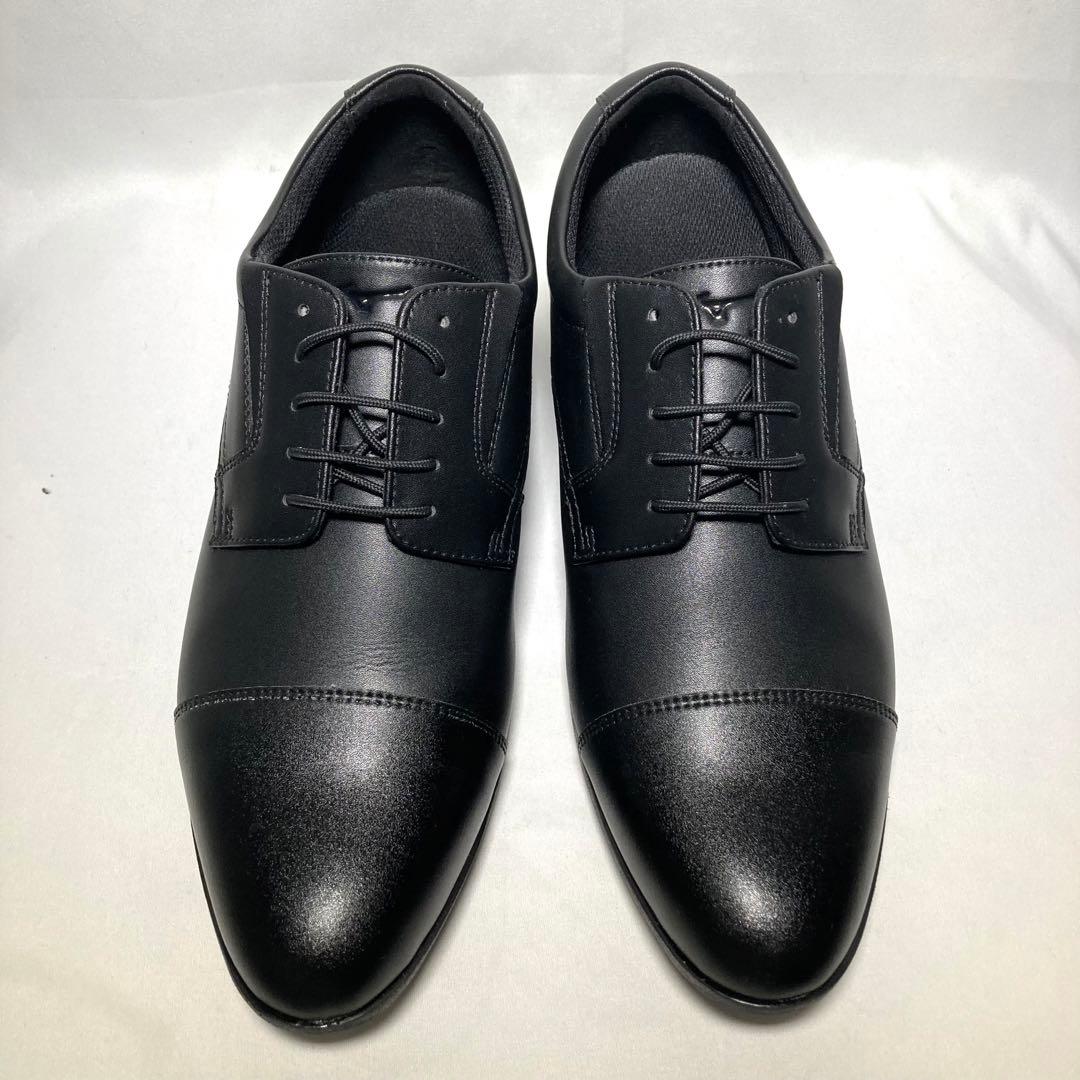 未使用級 ミズノ エクスライト ストレートチップ革靴 26.5cm