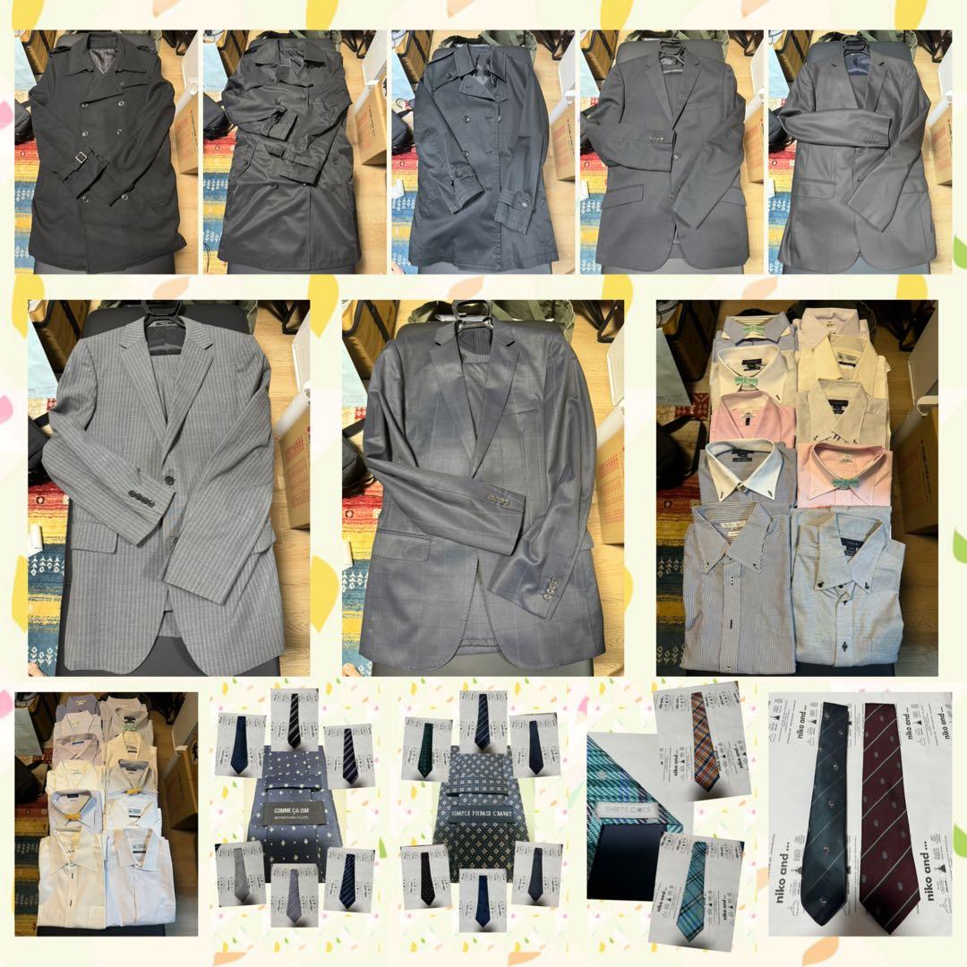 送料込み　新生活　ビジネススーツ　コート　ワイシャツ　多数まとめ売り