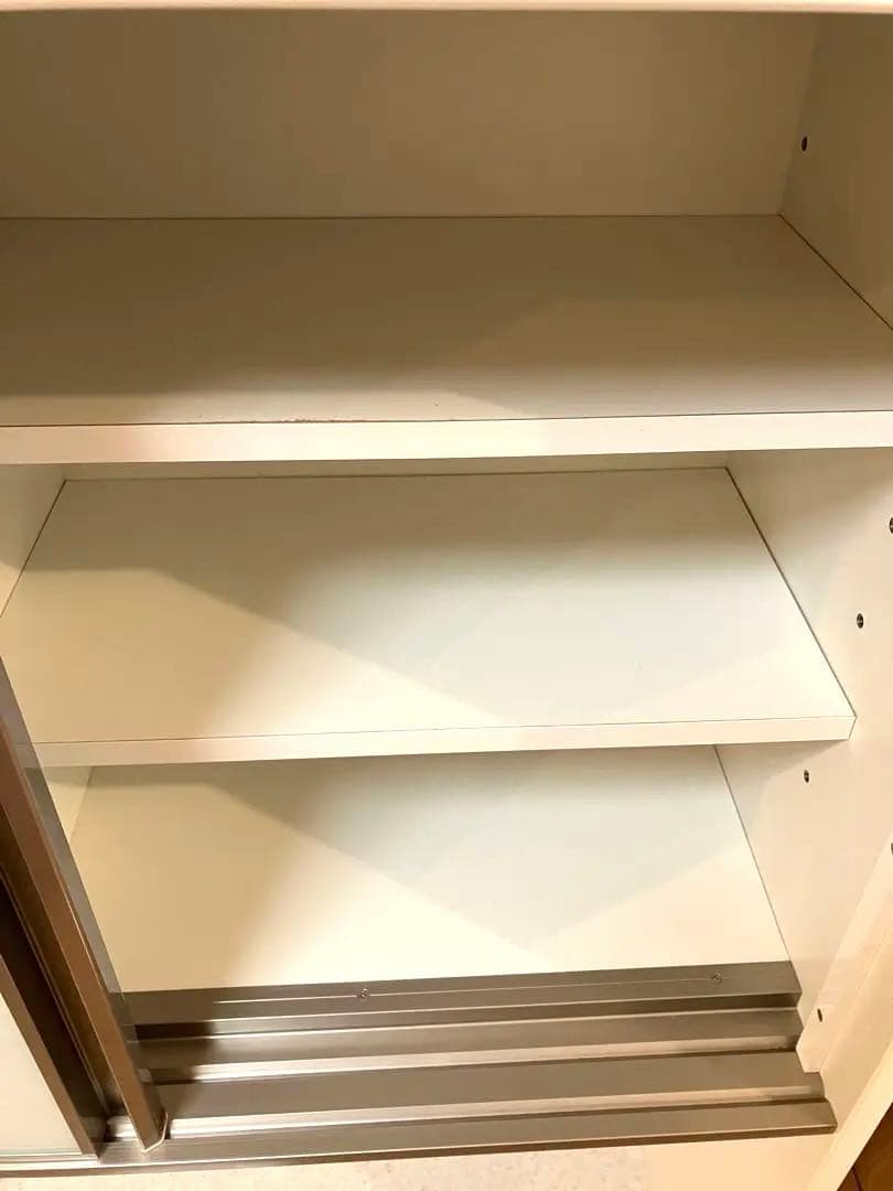 メルちゃんさん専用【送料込】ニトリ キッチンボードアルミナ2 横幅100食器棚