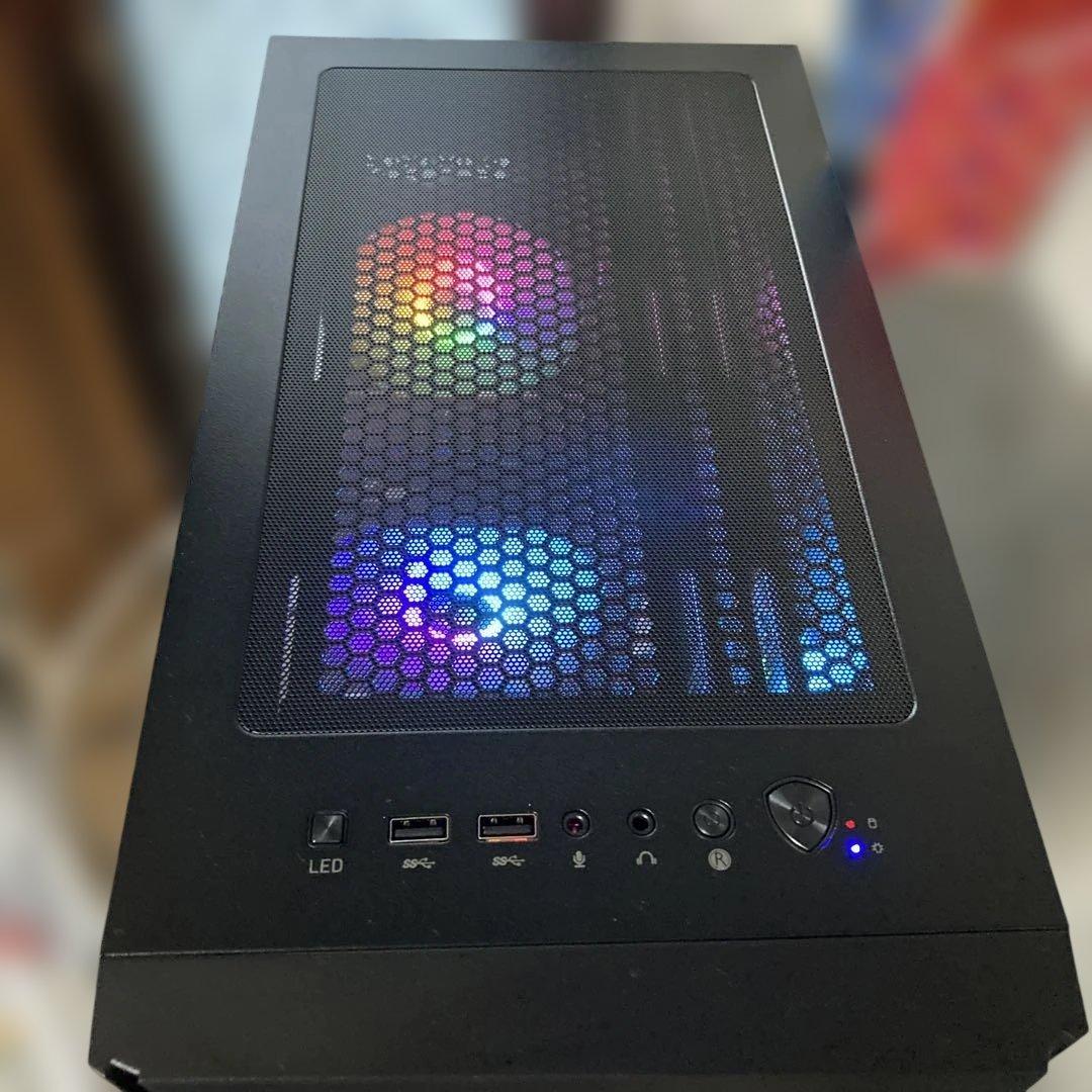 ASUS TUF GAMING Z490-PLUSデスクトップPC（新品ケース）