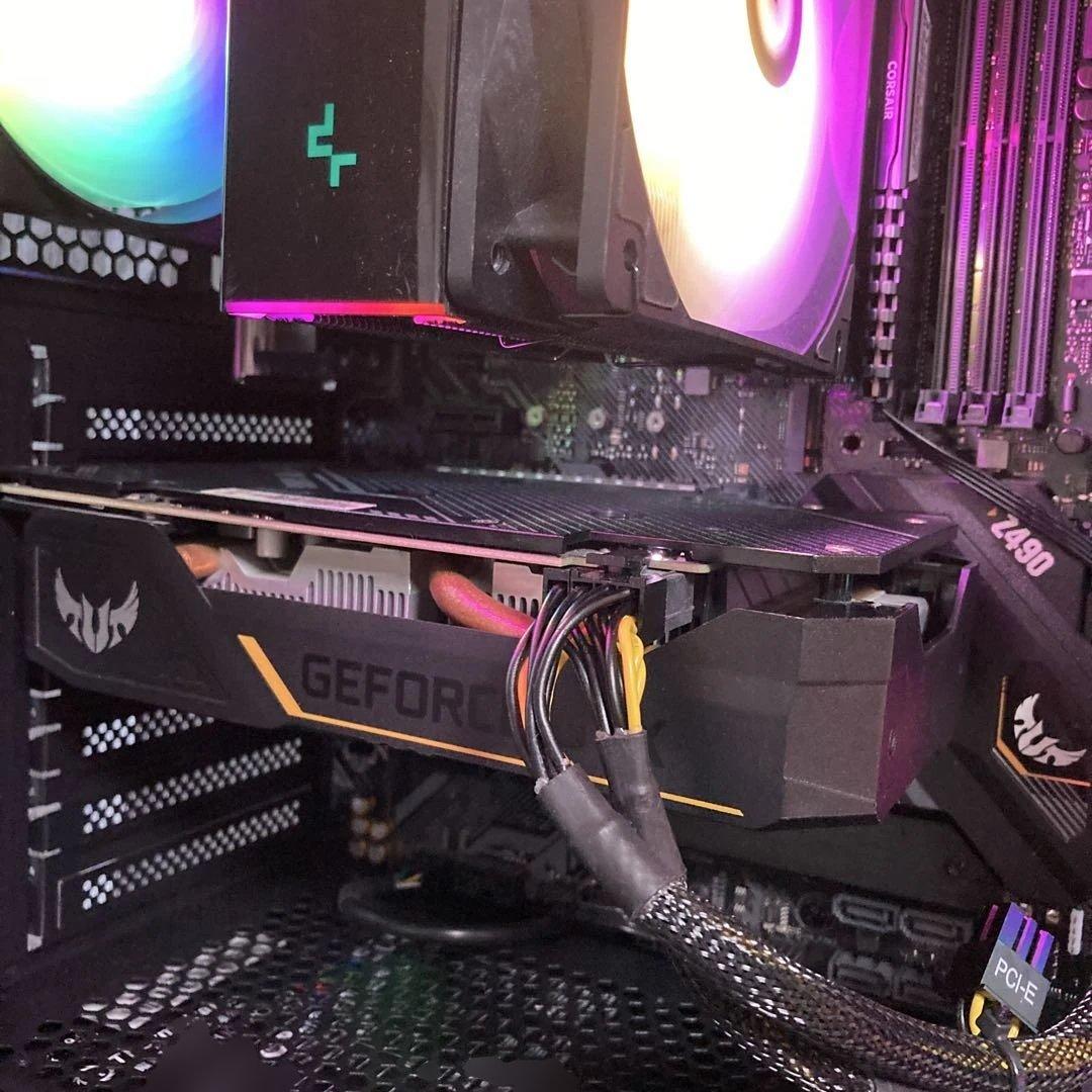 ASUS TUF GAMING Z490-PLUSデスクトップPC（新品ケース）