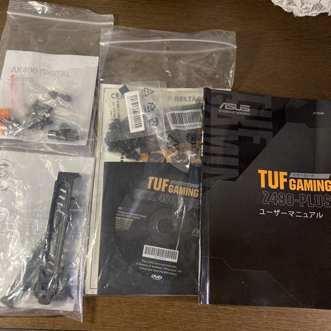 ASUS TUF GAMING Z490-PLUSデスクトップPC（新品ケース）