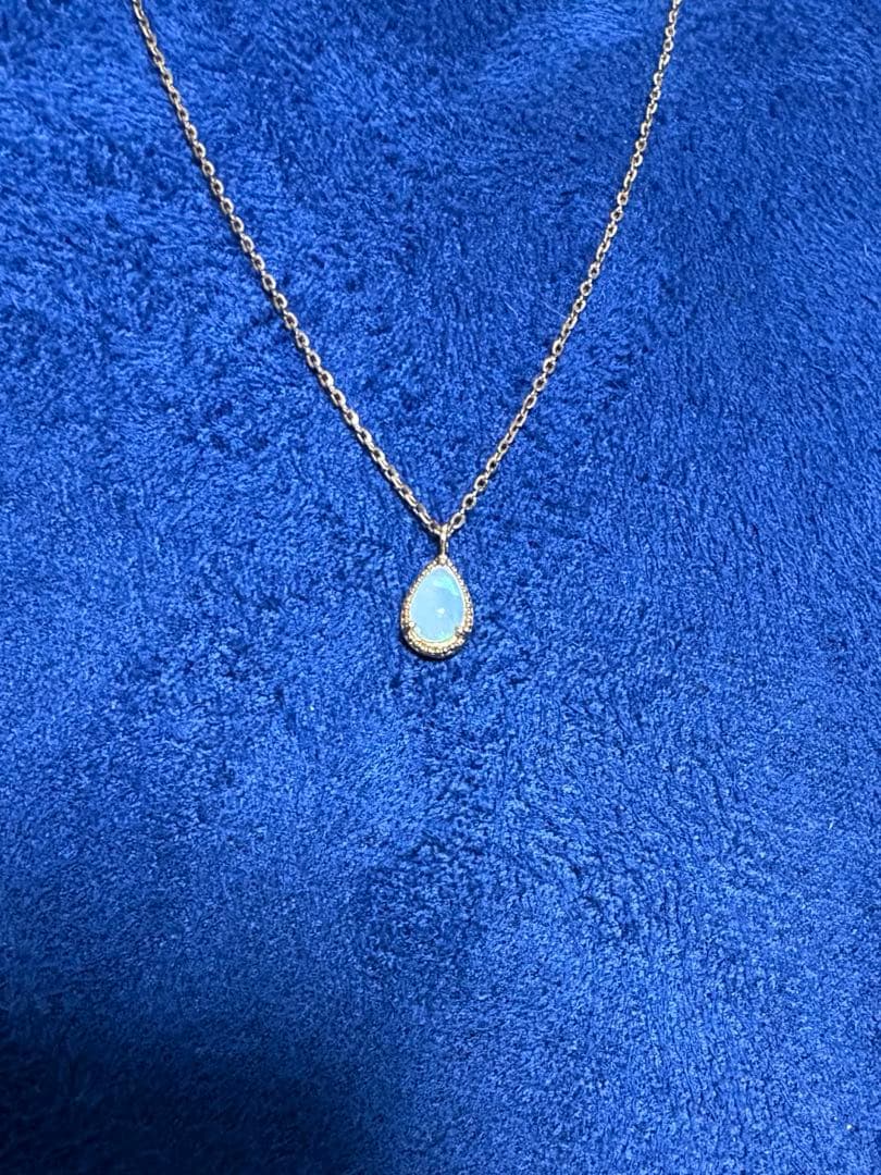 【マロン】K10 オパール ネックレス