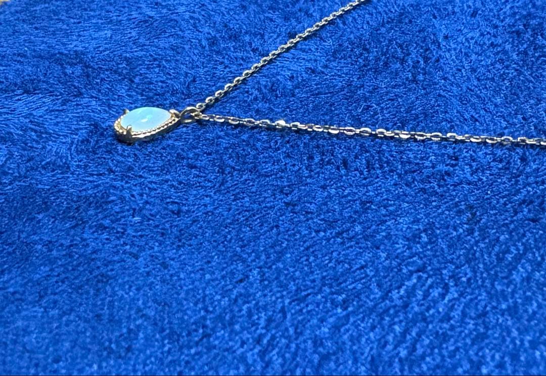 【マロン】K10 オパール ネックレス