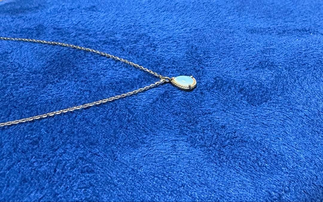 【マロン】K10 オパール ネックレス