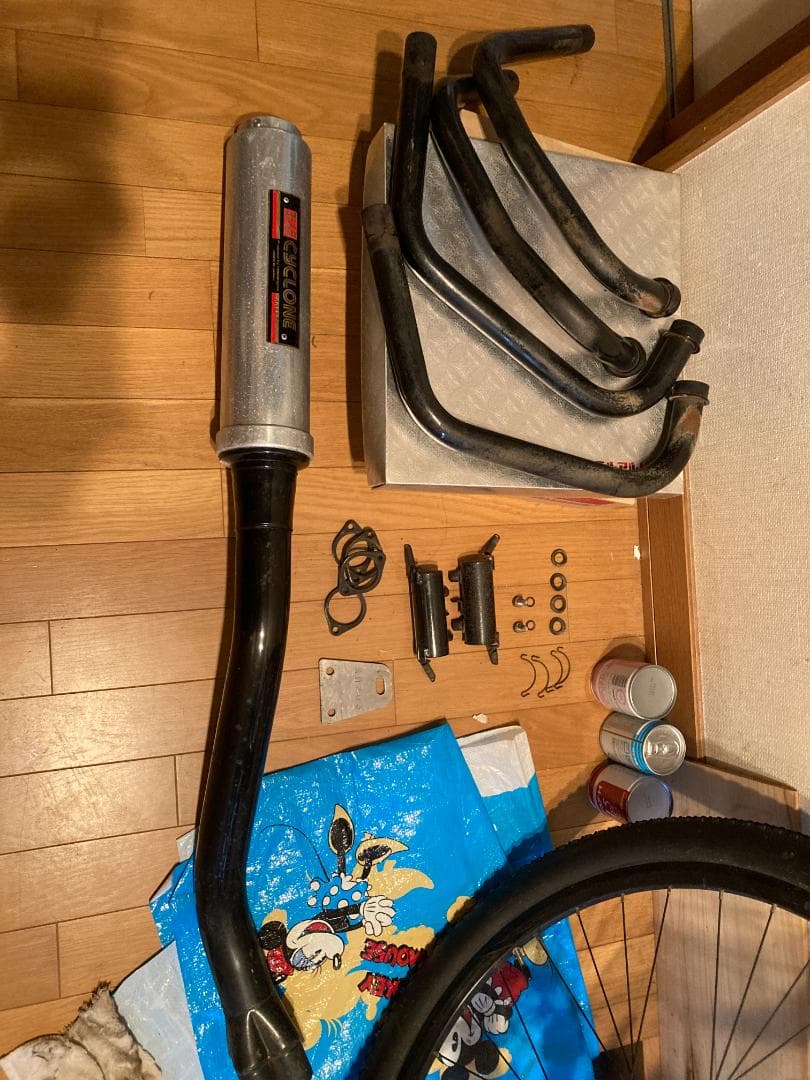 GSXーR250用ヨシムラサイクロンマフラー（ACROSSも可）