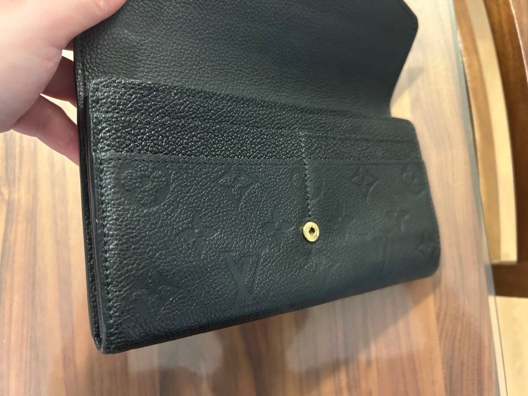 LOUIS VUITTON アンプラント　ポルトフォイユ・サラ　長財布