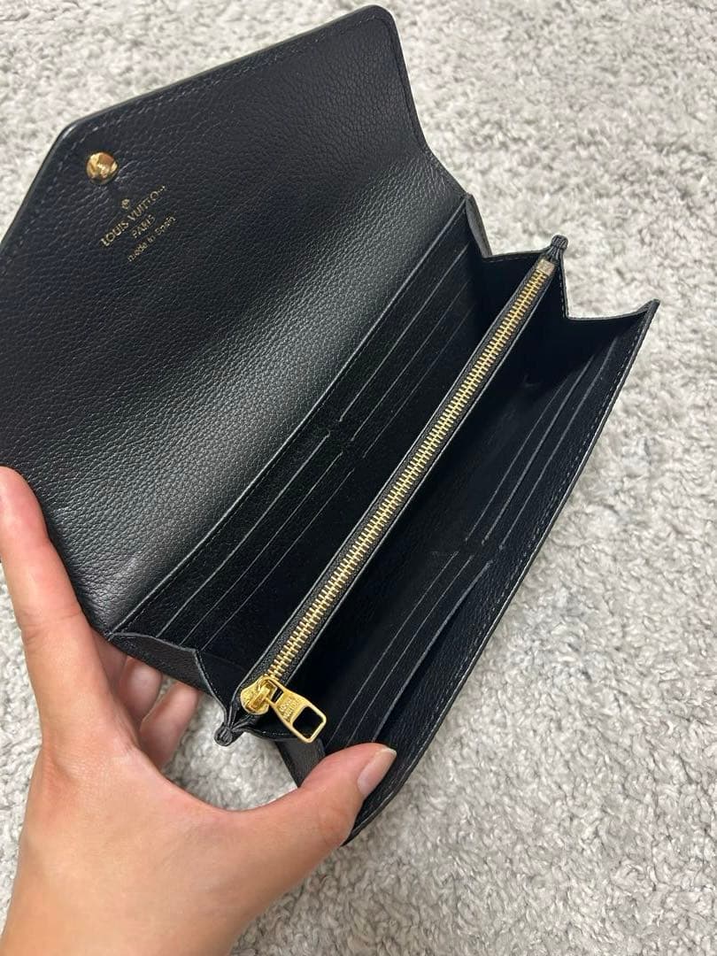 LOUIS VUITTON アンプラント　ポルトフォイユ・サラ　長財布