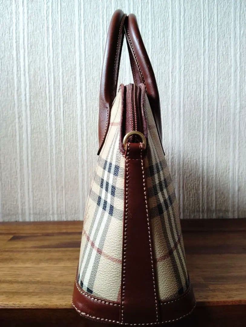 美品　BURBERRY　バーバリー　ハンドバッグ　ショルダーバッグ　2WAY