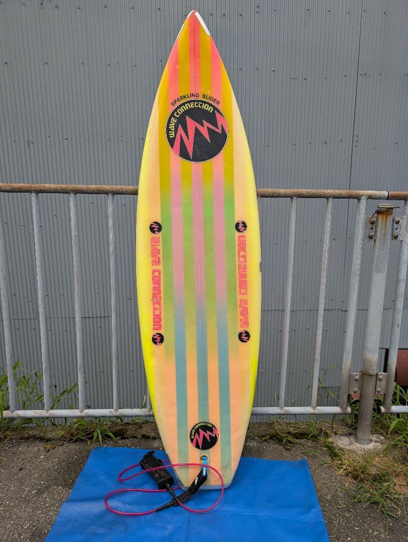 ショートボード　6,0　ケース、リーシュコード付き