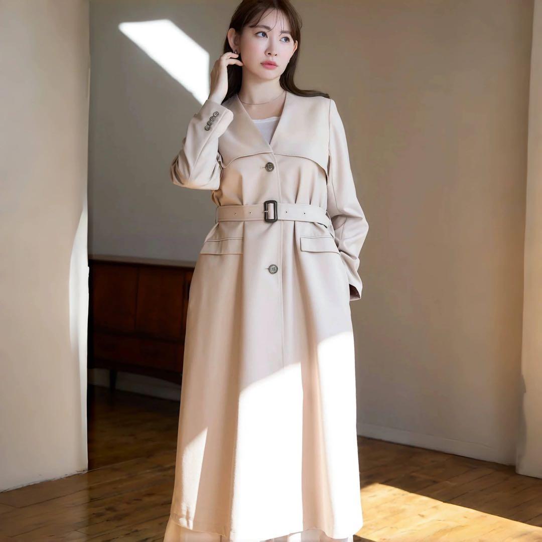 正規品　herlipto コート　新品未使用　M