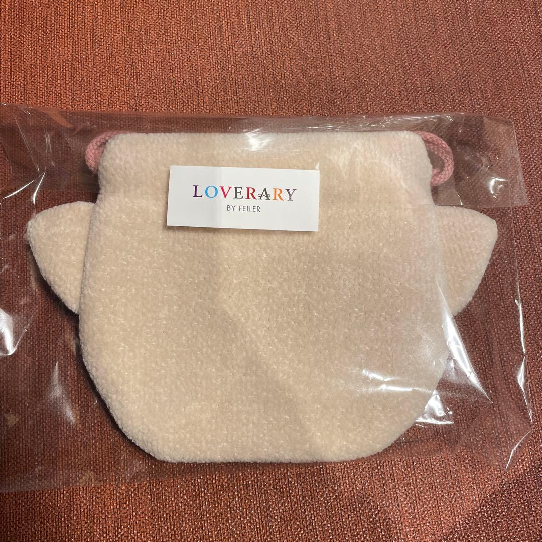 モフモフネコチャン　巾着