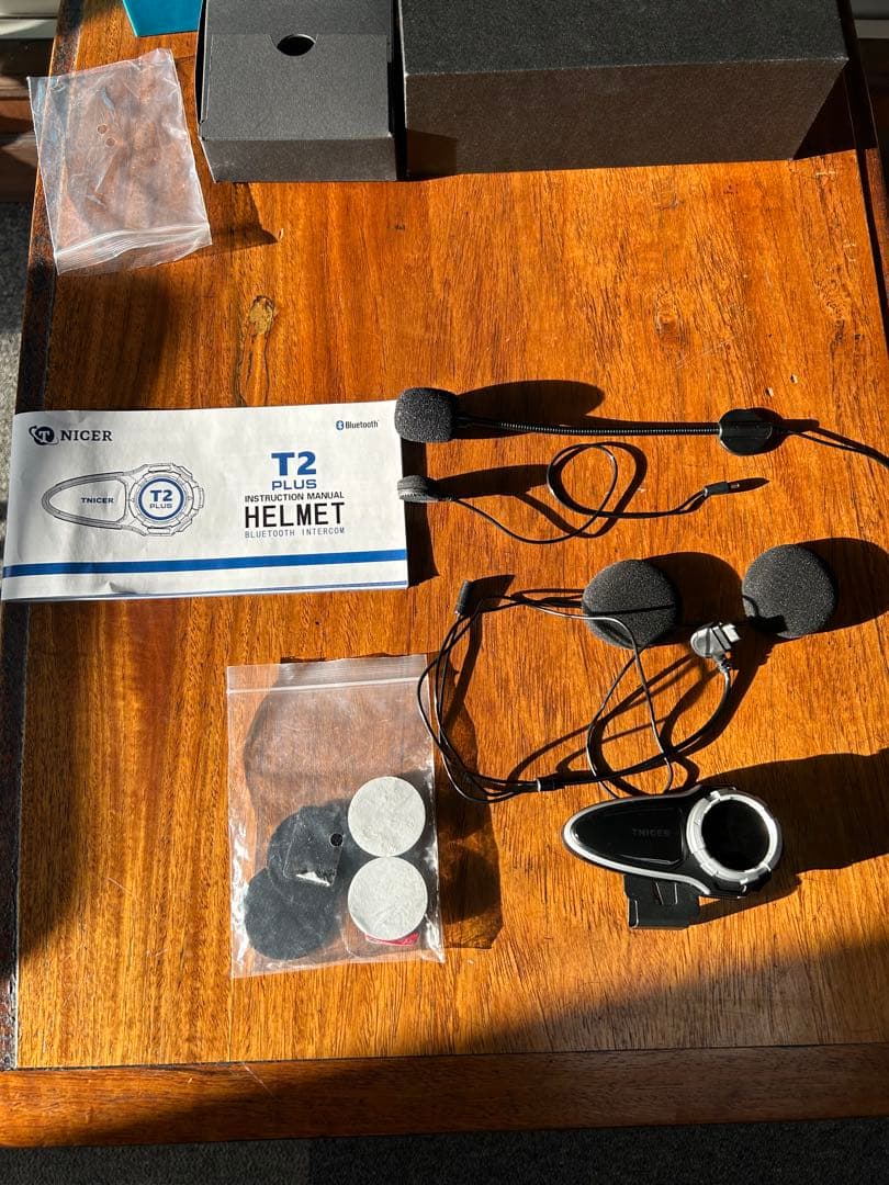 TNICER T2PLUS バイク用インカム　中古品