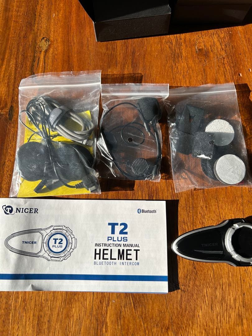 TNICER T2PLUS バイク用インカム　中古品