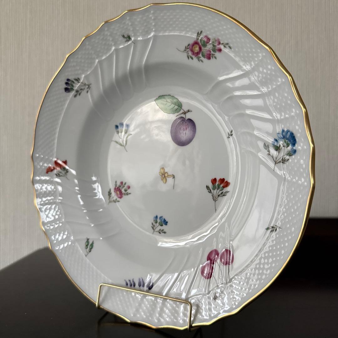 リチャードジノリ　ベッキオフルーツ　スープ/パスタプレート23.5センチ