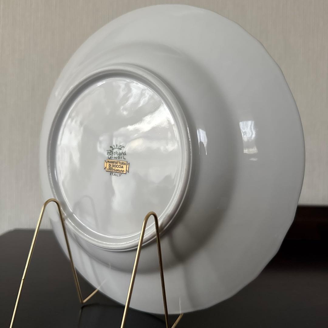 リチャードジノリ　ベッキオフルーツ　スープ/パスタプレート23.5センチ