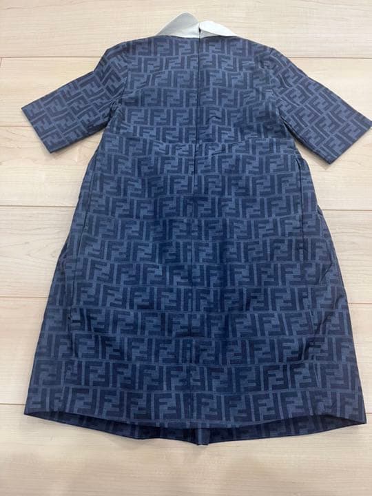 最終値下FENDI キッズ　ワンピース　ズッカ　110〜120 薄手　デニム調