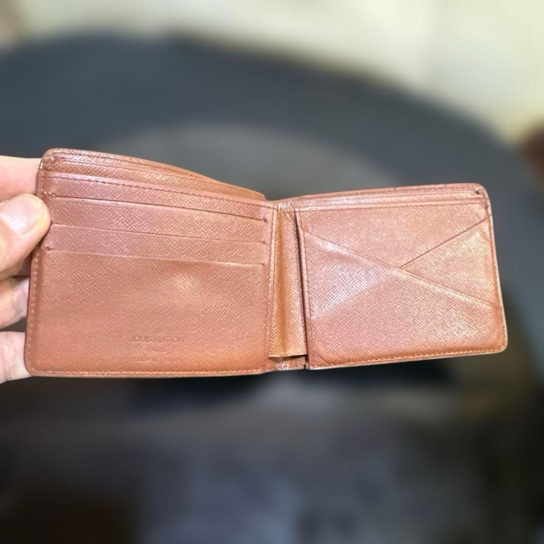 ④☆美品☆ポルトフォイユ・ミュルティプル♪2つ折り財布☆カードケース