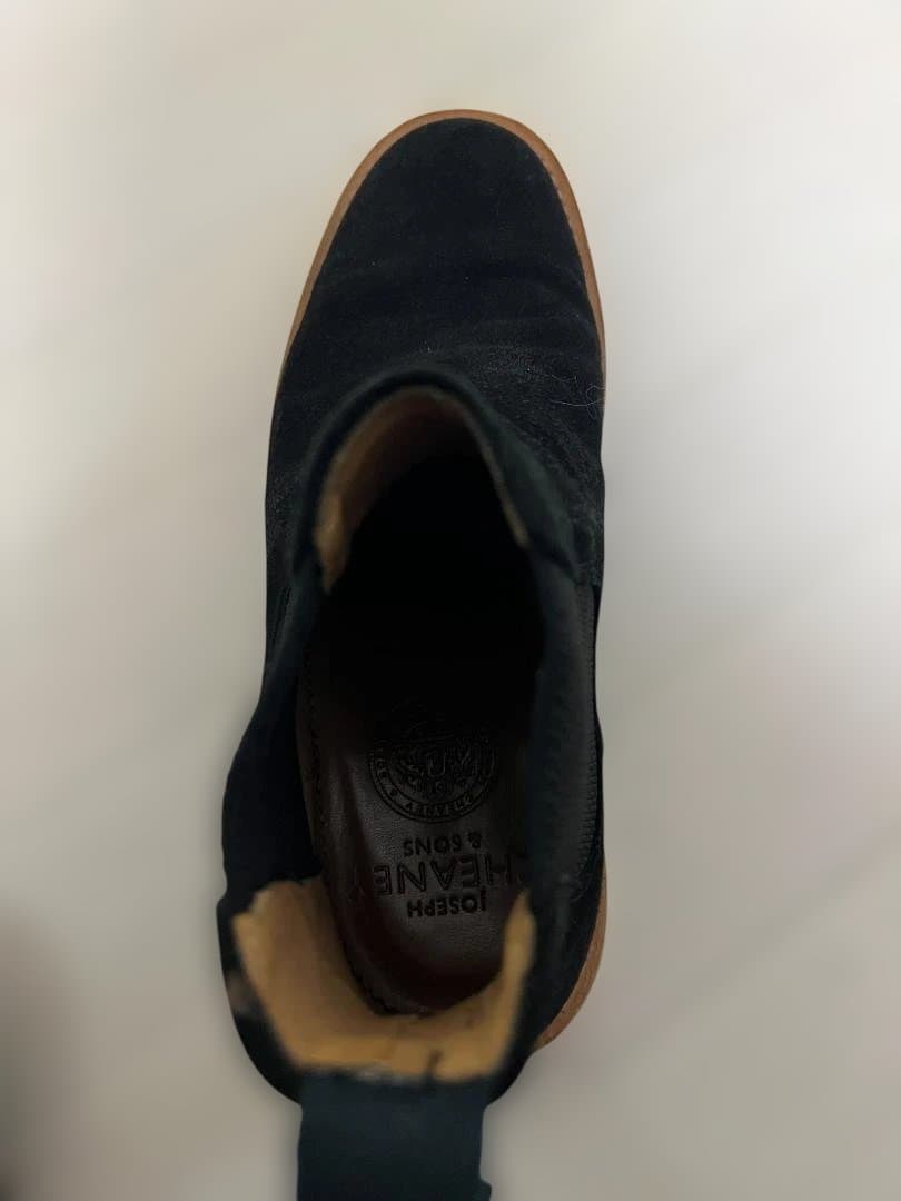 COMOLI×JOSEPH CHEANEY コモリ チーニー ブーツ 黒
