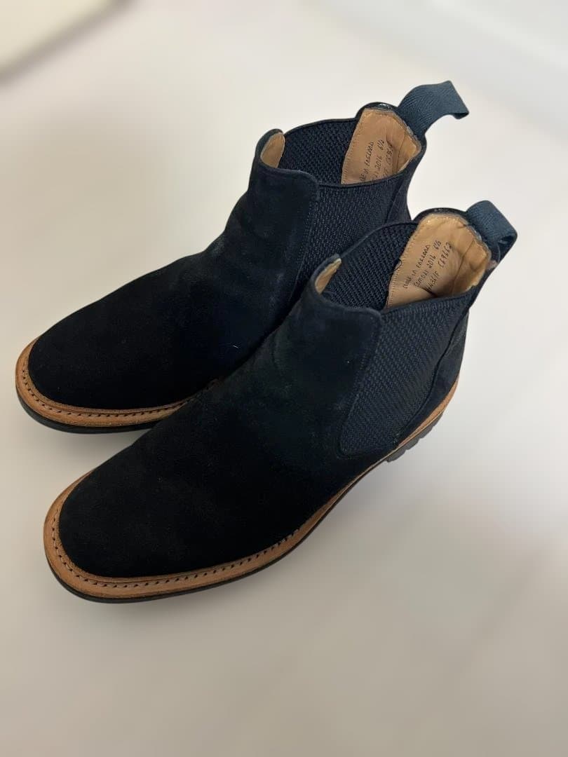 COMOLI×JOSEPH CHEANEY コモリ チーニー ブーツ 黒