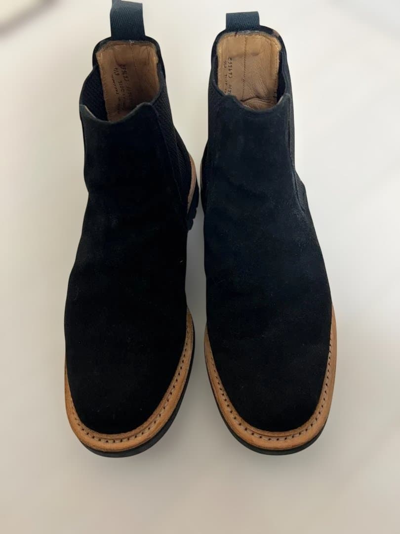 COMOLI×JOSEPH CHEANEY コモリ チーニー ブーツ 黒