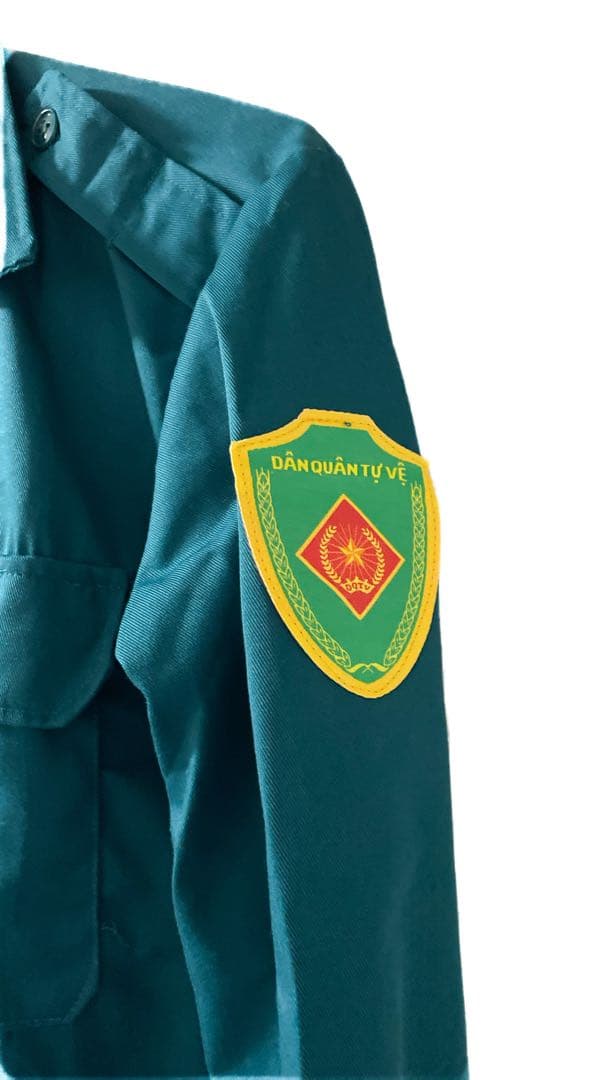 ベトナム人民軍 自衛軍 民兵 Dân quân tự vệ 作業服 サイズ5B