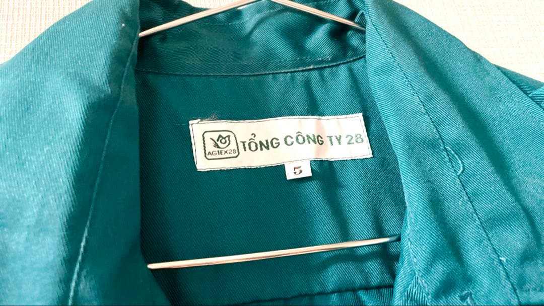 ベトナム人民軍 自衛軍 民兵 Dân quân tự vệ 作業服 サイズ5B