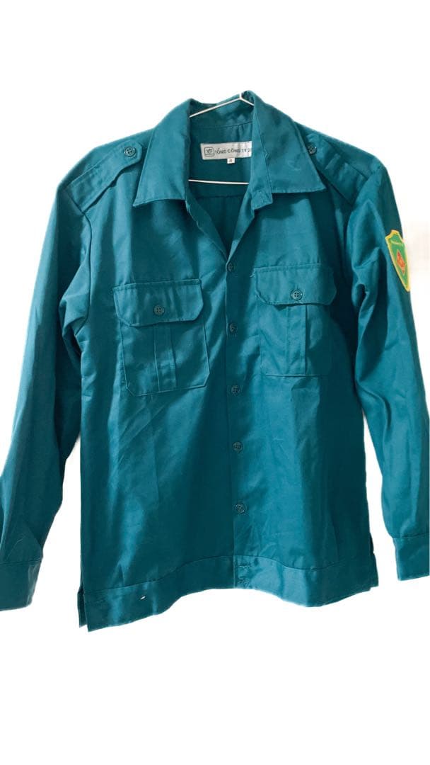 ベトナム人民軍 自衛軍 民兵 Dân quân tự vệ 作業服 サイズ5B