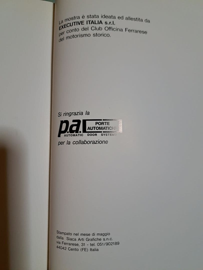 希少ALFA ROMEO PALAZZO DEI DIAMANTI FERARA