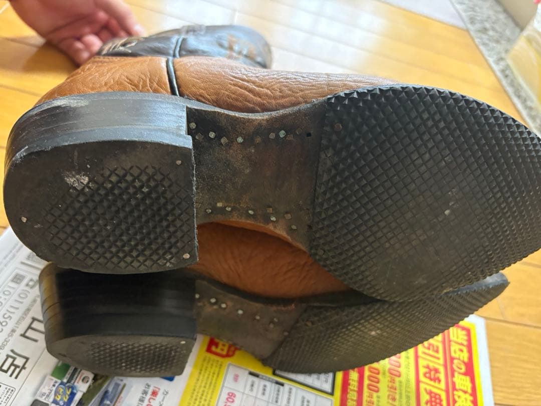 Tony Lama ブラウンレザー ウエスタンブーツ