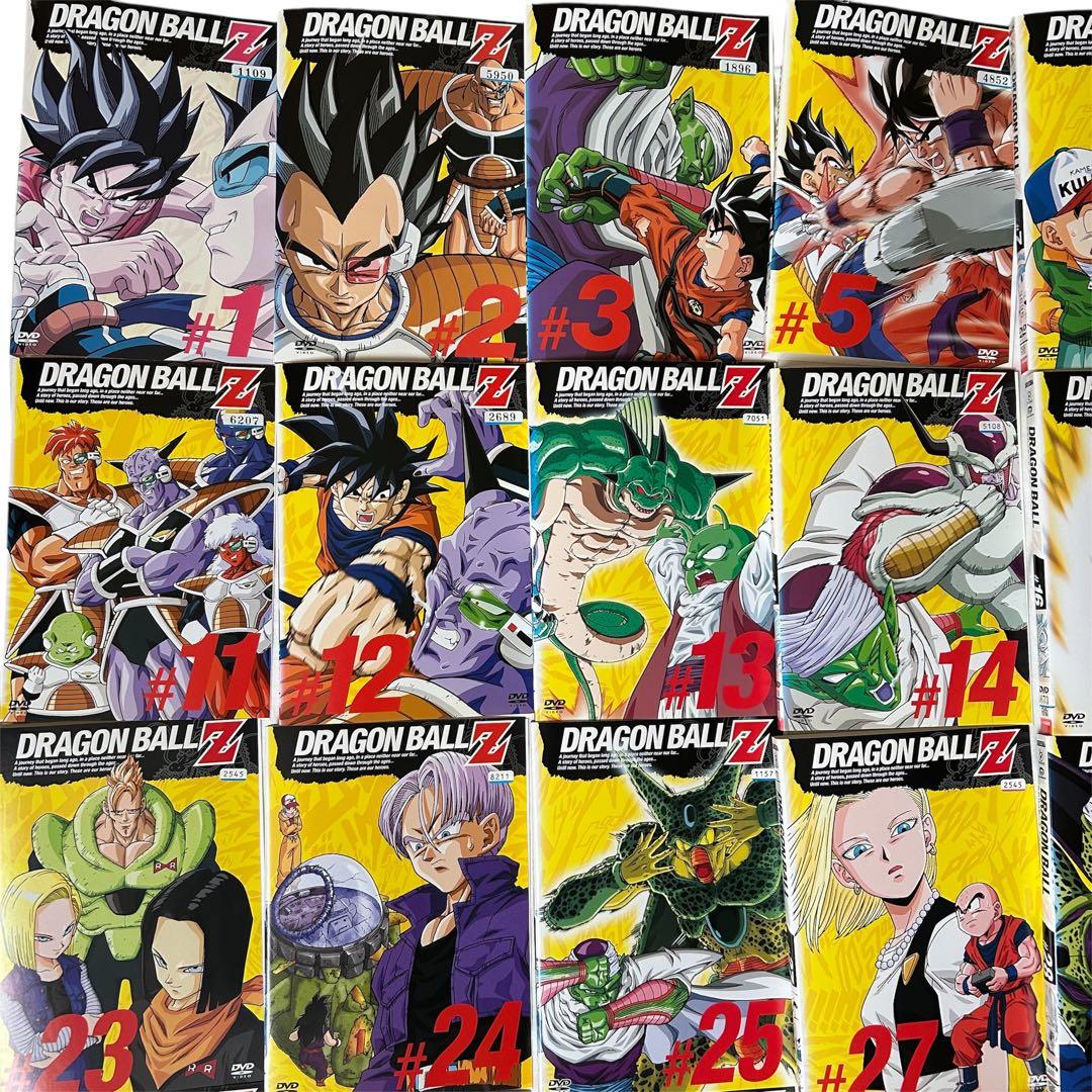 ドラゴンボールZ 鳥山明 アニメDVD 匿名発送★1-45巻 31枚