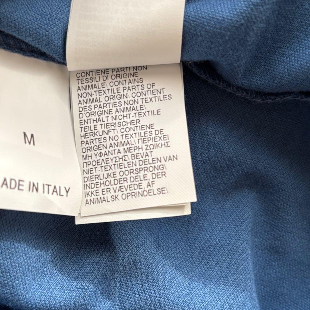 美品✨ ブルネロクチネリ ポロシャツ 青 ブルー SLIM FIT M