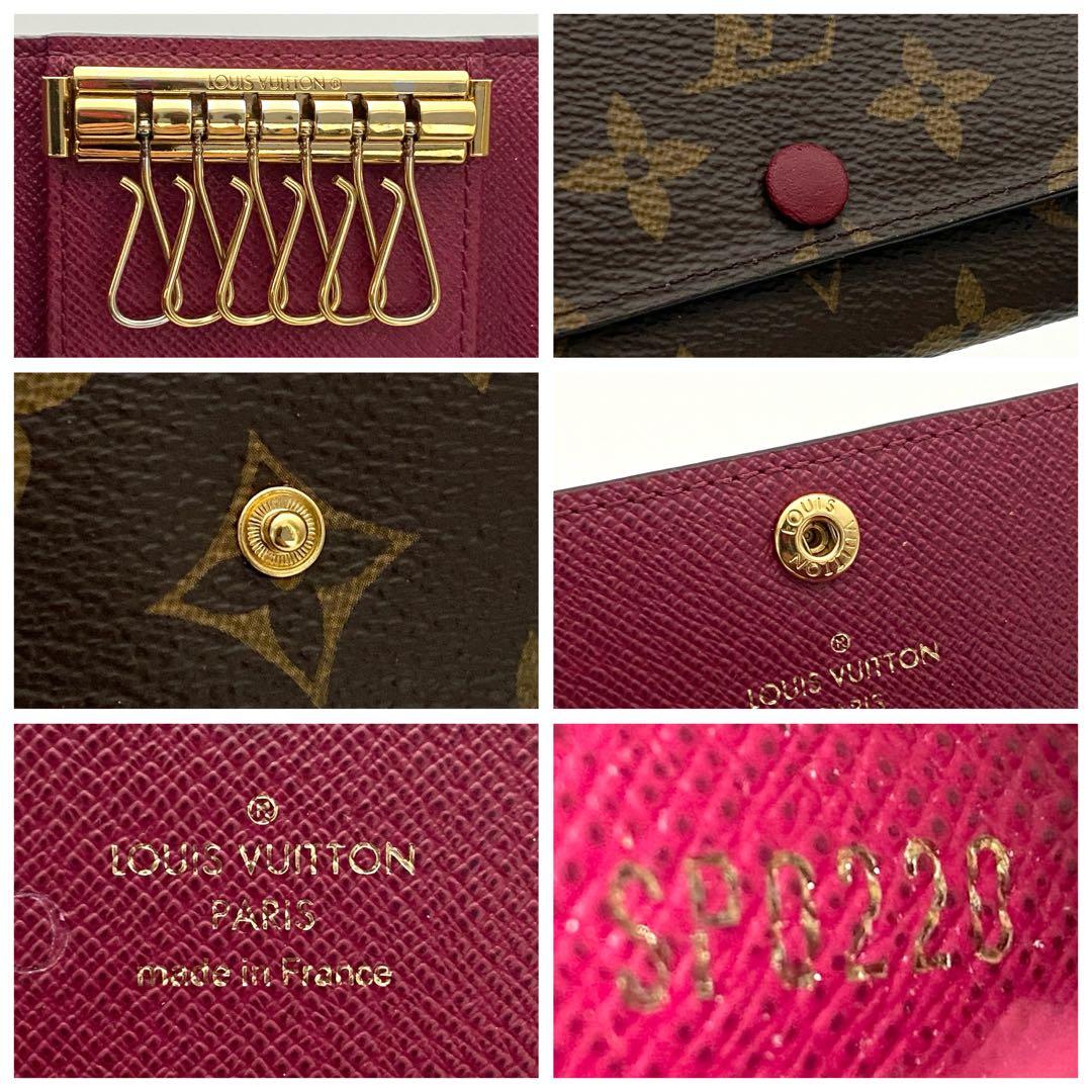 美品　ルイヴィトン　モノグラム　キーケース　フューシャ　ミュルティクレ6