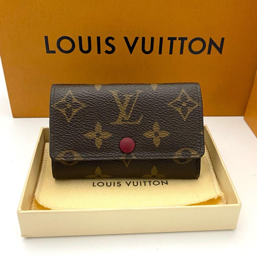 美品　ルイヴィトン　モノグラム　キーケース　フューシャ　ミュルティクレ6