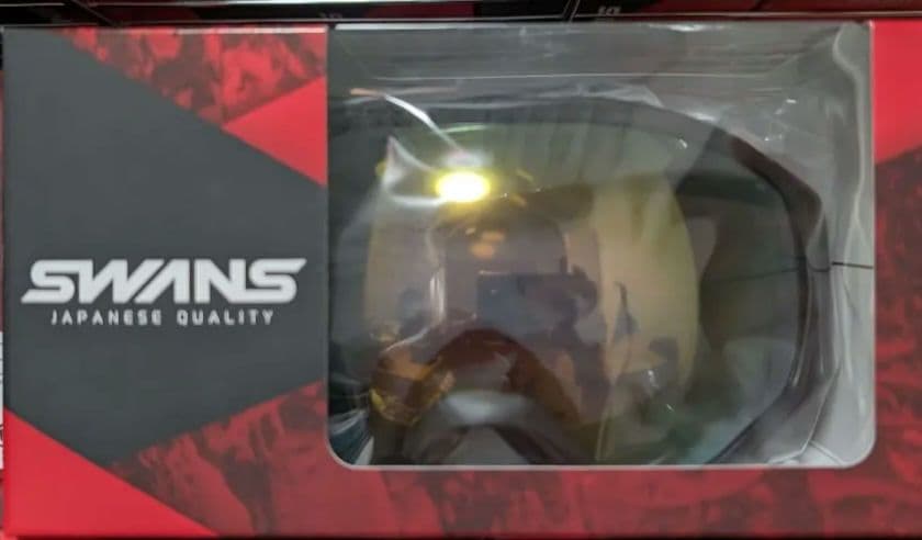 【新品未使用】 SWANS ゴーグル スモークブラック　スノーボード　ブラック