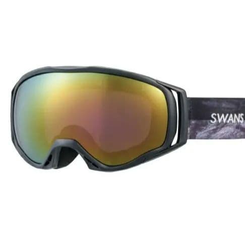 【新品未使用】 SWANS ゴーグル スモークブラック　スノーボード　ブラック
