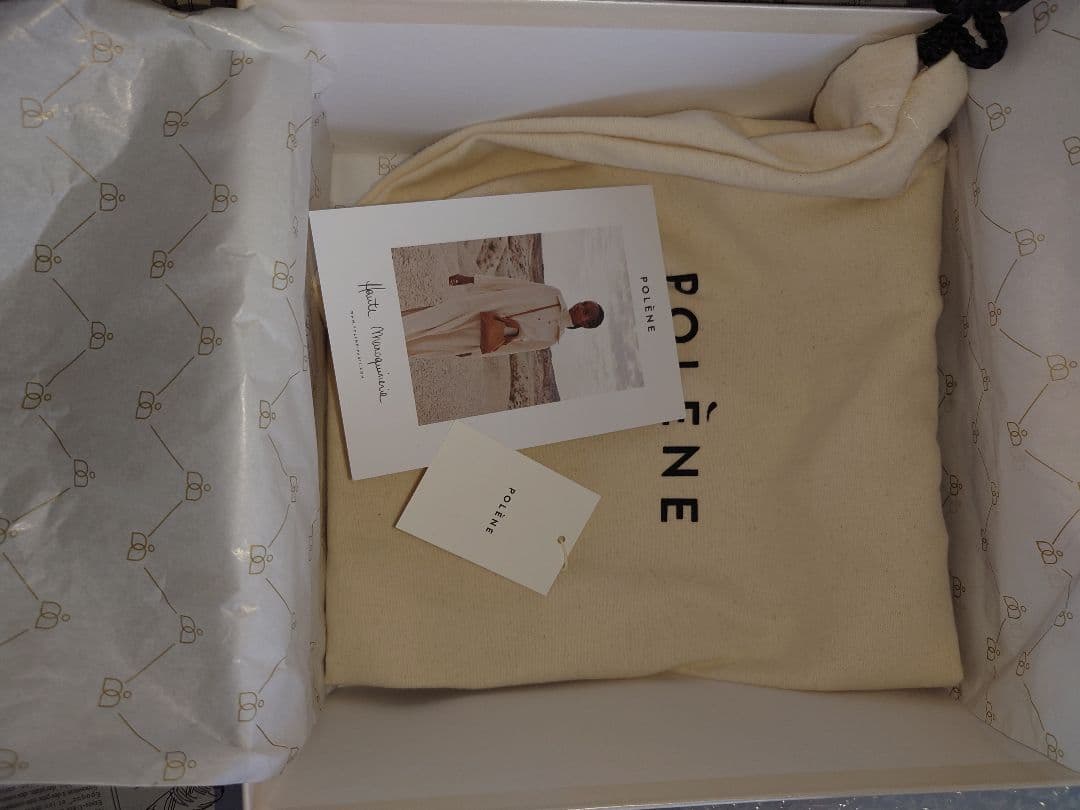 綾 Polène Numéro 01 Nano ブラウン　パリから取寄