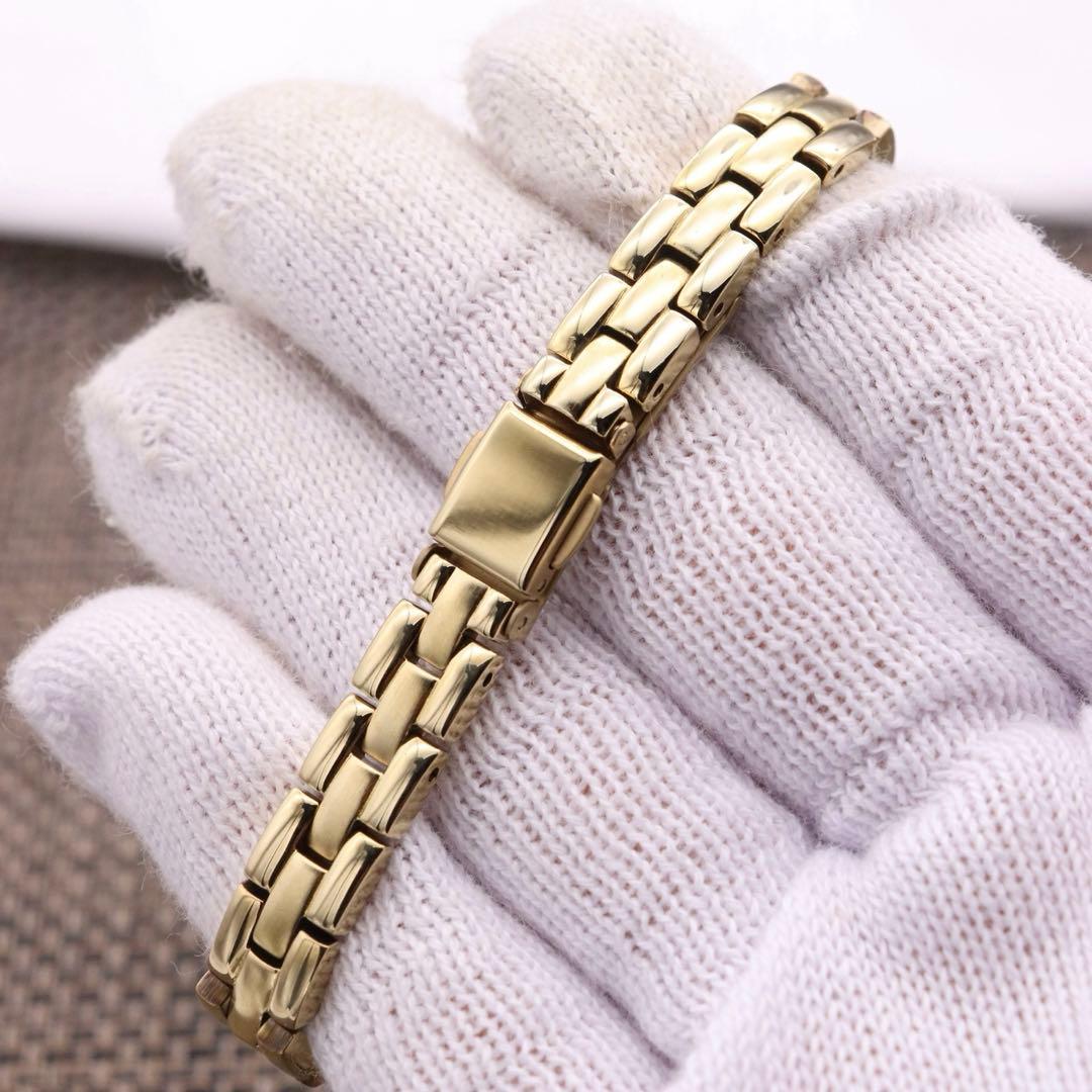 専用出品です。agete スクエア/動作良好 ダイヤ3P ゴールド 人気