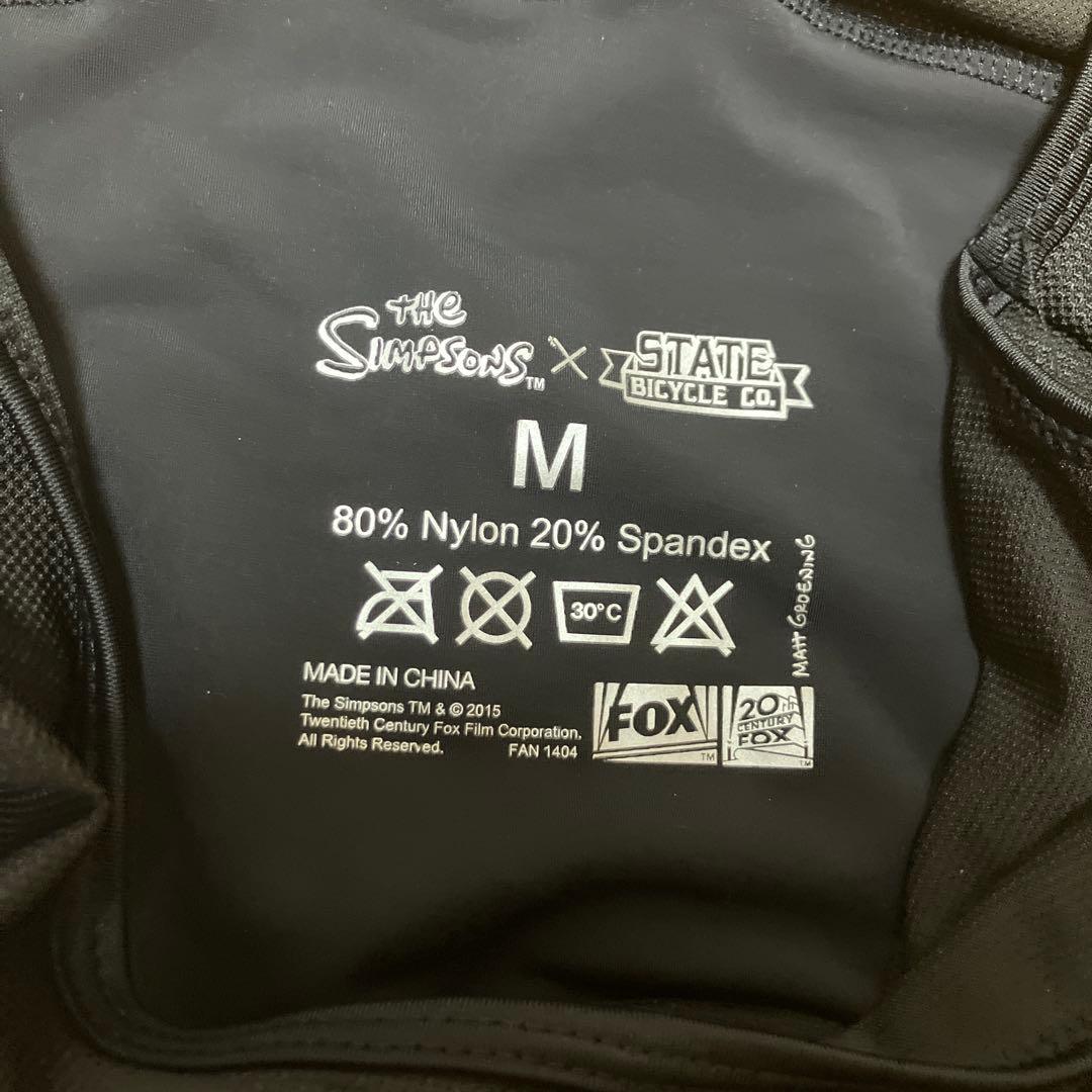 サイクルジャージ ザ・シンプソンズ x State Bicycle 上下セット
