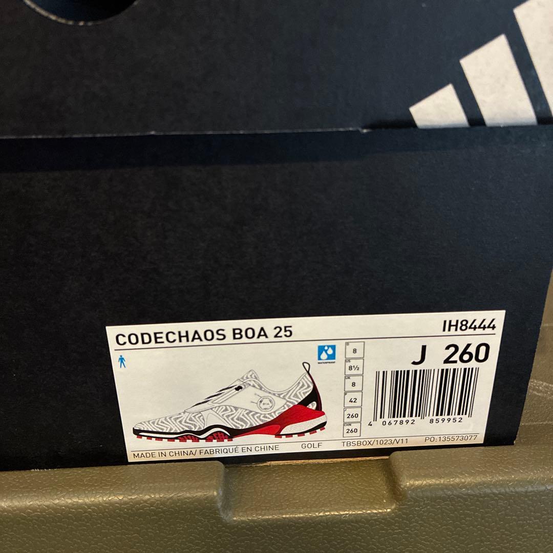 現行！【ほぼ新品】アディダスコードカオス25