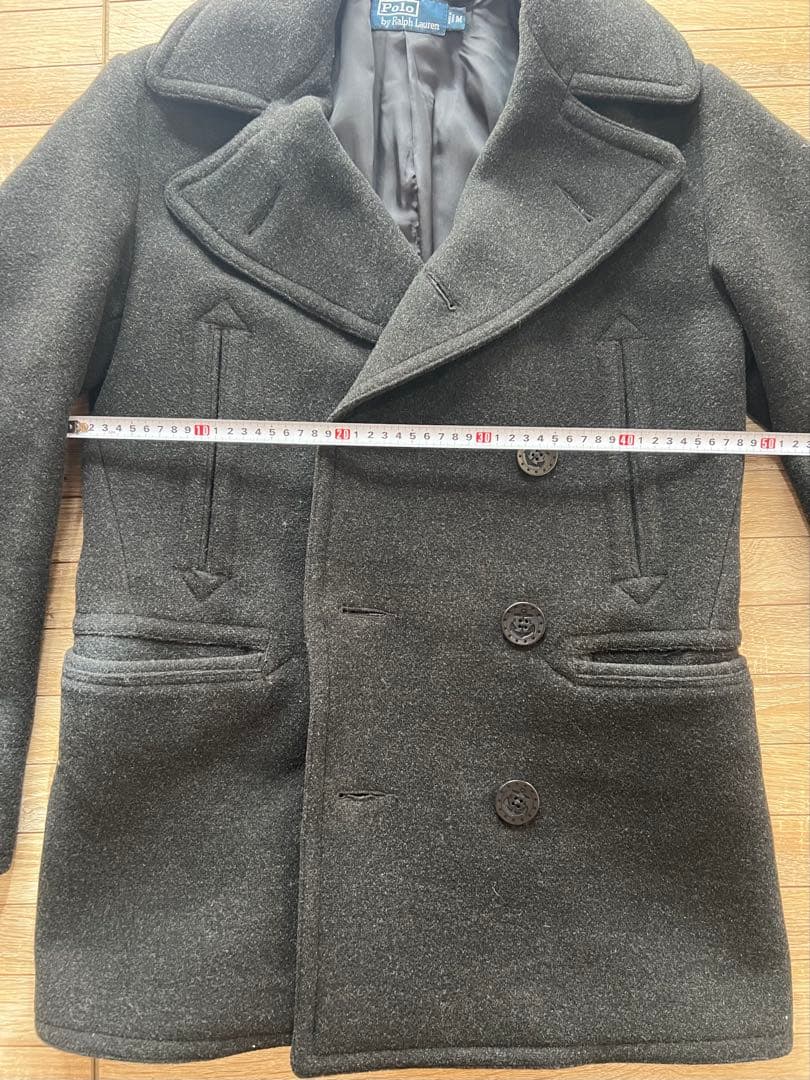 ラルフローレン Ralph Lauren pコート チャコールグレー