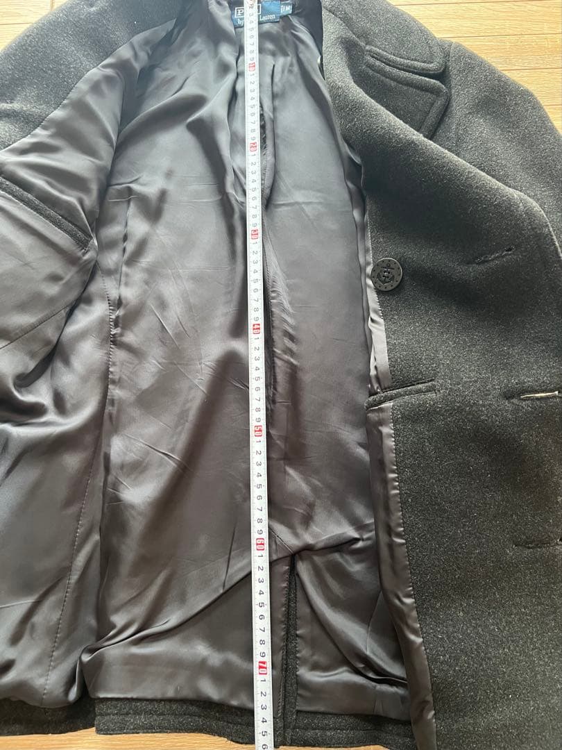 ラルフローレン Ralph Lauren pコート チャコールグレー