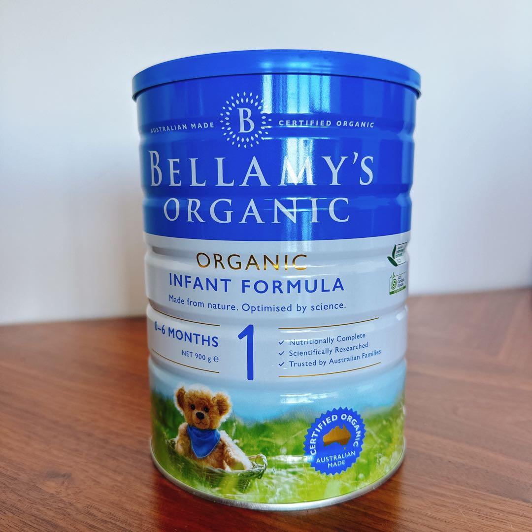 ベラミーズ オーガニック 粉ミルク step1 (0〜6ヶ月) 3缶セット